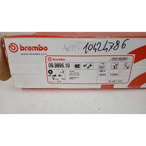 Paire de disques de frein avant RENAULT Scenic Series (03>09) 09.9895.10 Diesel 1.5 - Product Image 5