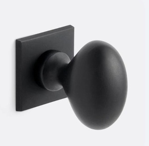Poignée de porte et de tiroir tendance en bronze noir de qualité supérieure pour armoires et placards avec différentes finitions personnalisées en nickel - Product Image 1