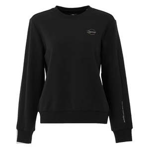 Sudadera con Capucha Erke para Mujer, Transpirable, Bordada, Estilo Urbano, Color Negro, Talla Única, para Otoño e Invierno - Product Image 2
