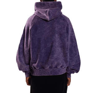 Nouveaux sweats à capuche unisexes en polyester, style hip-hop américain, brodés, décontractés, tendance, effet vieilli, design original - Product Image 2