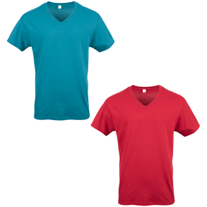 เสื้อยืดเย็บคงทนสำหรับผู้หญิงเสื้อยืดคอกลมผ้าคอตตอนออร์แกนิกสำหรับผู้ชาย - Product Image 1