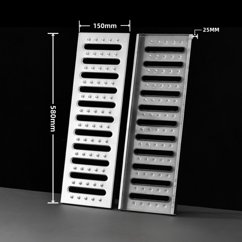 Outdoor Stainless Steel Linear Drain Trench