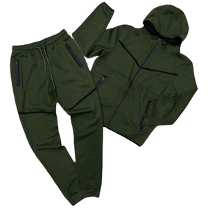 ชุดวอร์มสำหรับผู้ชายชุดออกกำลังกายชุดออกกำลังกายโลโก้แบบกำหนดเองใส่สบาย - Product Image 5