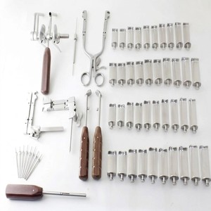 Retractor de Columna Vertebral Cervical Caspar con Cuchillas, Juego de 56 Piezas de Instrumentos Quirúrgicos Manuales de Acero Inoxidable para Cirugía de Columna - Product Image 3
