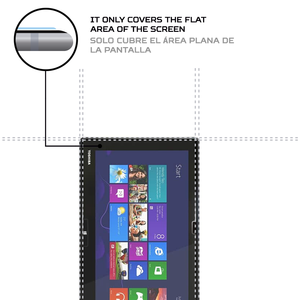 ฟิล์มกันรอยหน้าจอ ANTISHOCK สำหรับแท็บเล็ตโตชิบา WT310-10U - Product Image 4