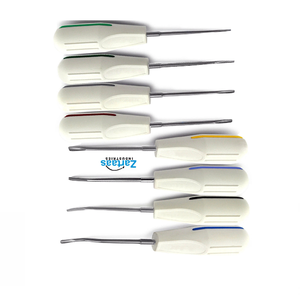 Élévateurs de racines de haute qualité, poignée en plastique, ensemble de 8 pièces (1, 2,3,4mm) exportateur et fabricant - Product Image 2