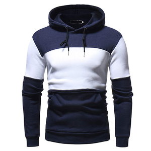 Vente en gros de sweats à capuche zippés pour hommes en molleton de coton uni à manches longues, fabriqués en usine, haute qualité, prix bas, style streetwear, OEM - Product Image 2