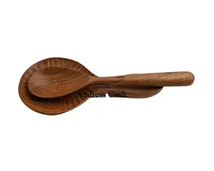 Mới nhất thiết kế bằng gỗ Spoon phần còn lại phong cách cổ điển Spoon chủ HOMEWARE nhà hàng đồ dùng nhà bếp công cụ muỗng phần còn lại Spatula phần còn lại