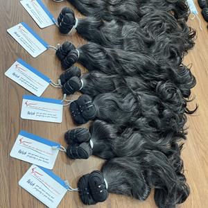 Paquetes de cabello crudo alineados con la cutícula del cabello virgen superior Extensión de cabello humano vietnamita máquina ondulada natural trama súper calidad - Product Image 5