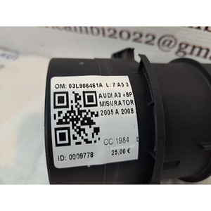 DEBIMETRO AUDI A3 Serie (8P1) 03L906461A Benzina 1984 (05>08) - Product Image 5
