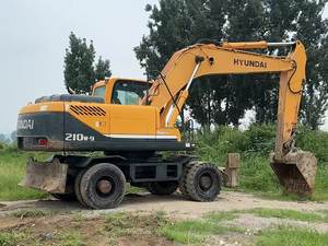 รถตักดินระบบไฮดรอลิกตีนตะขาบ-ชนิด210w-9ฮุนได12ตันประกอบด้วยเครื่องยนต์มอเตอร์เกียร์ส่วนประกอบหลักที่ใช้จากเกาหลี - Product Image 6