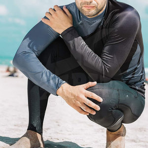 OEM Service XAPATA SPORTS Solid Color Rash Guard Premium Quality Breathable Quick Dry Eco-Friendly Full Sleeve Spandex/Polyester - Product Image 6