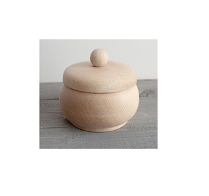 Sucrier en bois avec couvercle en bois et restaurant utiliser sucrier en bois/pot et prix de gros - Product Image 3