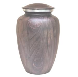 Vente en gros d'urnes funéraires en aluminium de haute qualité Urnes funéraires en métal fini bois design classique fabriquées en Inde - Product Image 5