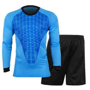 Completo <span class=keywords><strong>Kit</strong></span> da Portiere per Uomo Adulto: Maglia Imbottita Leggera, Pantaloncini, Maniche Lunghe, Impermeabile, Asciugatura Rapida, Stampa, 100% Poliestere - Product Image 5