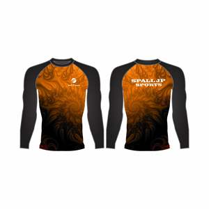Rashguard de Manga Larga de la Mejor Calidad para Hombre, Logotipo Personalizado, Material Transpirable para Entrenamiento - Product Image 5