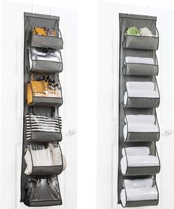 Estante Organizador Colgante de 6 Niveles para Puerta, Armario, Baño, Cocina, Guardería, Despensa, Hogar, Oficina, Habitación, con Bolsillos Grandes - Product Image 3