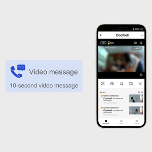 Không dây wifi nhà thông minh an ninh DIY hệ thống báo động PIR phát hiện chuyển động 2MP <span class=keywords><strong>video</strong></span> chuông cửa IP65 không thấm nước SOS chức năng 145 - Product Image 6