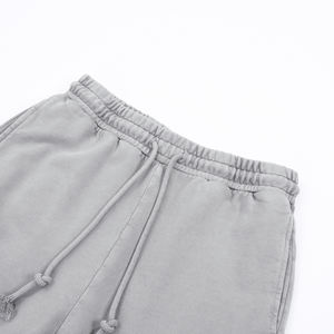 Pantalones Deportivos Holgados Personalizados, Pantalones Casuales de Pierna Ancha para Hombre, Pantalones Deportivos de Punto con Cinturón y Estilo Waffle para Hombre - Product Image 5