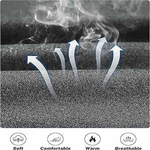 Ensemble de survêtement de sport d'hiver pour homme en polyester/coton respirant, taille plus, fermeture éclair intégrale, jogging, téléchargé par Dress Sports - Product Image 6