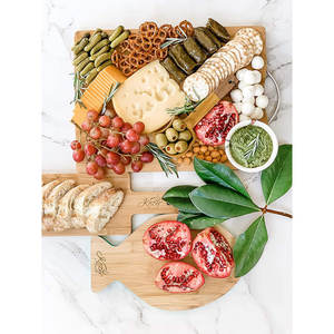 Tabla de cortar de bambú para utensilios de queso de cocina - Product Image 6