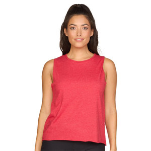 Débardeur court dos nageur uni pour femme - Product Image 1