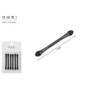 Aplicador de sombra de ojos negro de doble punta - Product Image 1