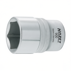 Hazet 1/2'' 6-Point Square <b>Socket</b> with Traction Profile and Knurling - Product Image 2