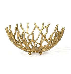 Bol décoratif en métal de luxe Design personnalisé Bol de service de fruits Bol fait à la main Vente en gros d'usine. - Product Image 4