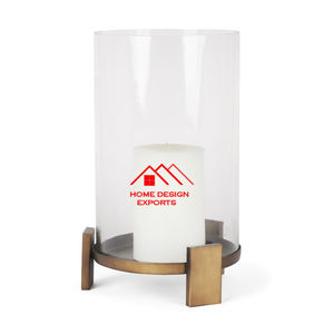 Bougeoir pour mariage Vaisselle Centres de table Décor Unique Forme de feuille Décoratif Laiton Bougeoir Tendance Design - Product Image 2