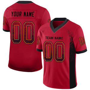 Maillot de football américain réversible personnalisé de haute qualité nouvel ensemble imprimé respirant en grande taille sublimé nouveau style - Product Image 6