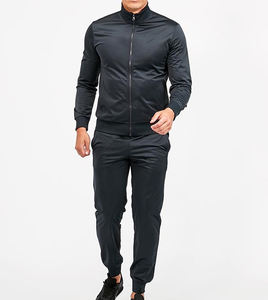Ventes en gros de survêtements pour hommes à capuche zippée, poids lourd, entraînement, jogging, marque privée, ensembles deux pièces, OEM, coupe classique, pantalon et haut - Product Image 6