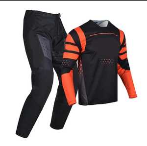 Juego de equipo de carreras de Motocross Jersey y pantalones Kit de carreras Ligero Auto Adultos Uso de carreras Kit de Motocross - Product Image 1