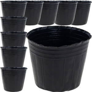 Juego de 10 Macetas de Plástico PP para Producción de Plántulas, para Plantas de Exterior y Germinación de Semillas - Product Image 1