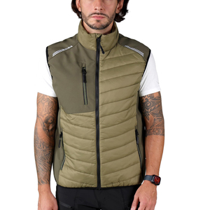 Recién llegado, chaleco acolchado de último estilo para hombre, chaqueta ligera de manga acolchada, chaleco acolchado impermeable transpirable - Product Image 1