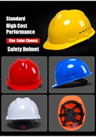 5 couleurs v modèle Standard américain personnalisé électricien Ventilation casque de protection du travail travailleur porte-clés casque de sécurité