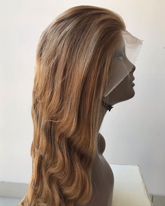Wholesale Bulk Bundles 22 Inch Brazilian Coloured <b>Body</b> <b>Wave</b> Frontal Single Donor Remy Machine Double Weft Raw Hair Extensions - Product Image 2