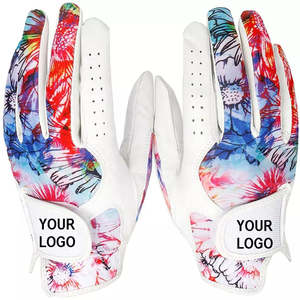 ถุงมือกอล์ฟหนังแกะ Cabretta คุณภาพสูงสั่งทำได้ ขายส่ง ระบายอากาศได้ดี นุ่มสบาย ฝ่ามือทำจากหนังแท้ กันลื่น ระดับมืออาชีพ - Product Image 5