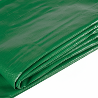 Bâche robuste en PEHD 9Ft 12Ft couleur orange, imperméable, coupe-vent, respirante, pour camion, tente, tricot enduit de silicone