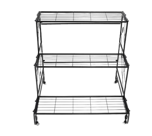 Handmade Metal Rack High-Quality Furniture Less Storage Iron Bolts Display and Storage Shelves Racks Multi-Functional - Product Image 2
