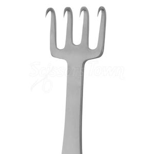 Freeman เครื่องดึงหน้า7นิ้วโค้งหลัง37มม. สี่ง่ามอุปกรณ์ผ่าตัด - Product Image 5