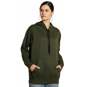 เสื้อฮู้ดผู้ชายสีพื้นระบายอากาศสีพื้น - Product Image 5