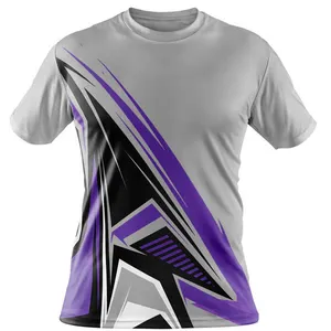 custom all over sublimation printing 100% polyester sublimation t shirts printing Men Sublimation T Shirts