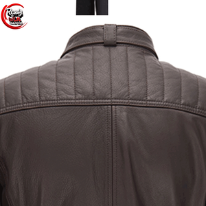 Chaqueta de cuero de cordero de moda para hombre/chaquetas de cuero de Pakistán para hombre - Product Image 5