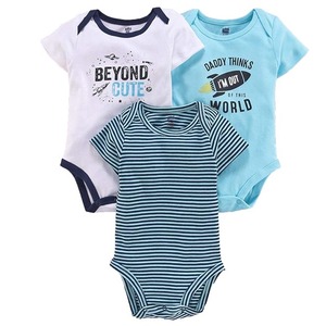 Vente en gros pyjamas en bambou pour bébés garçons et filles de 0 à 3 mois barboteuses à imprimé animal mignon avec fermeture à glissière unisexe - Product Image 2