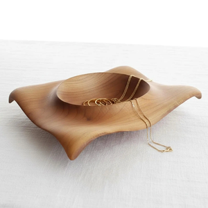 ชามอินทผลัมไม้ทำมือสำหรับงานปาร์ตี้ บ้าน และสำนักงาน - รูปทรงและสีที่กำหนดเองได้ สำหรับใส่ขนมและอินทผลัม - Product Image 3