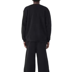 Servicio OEM personalizado de gran tamaño de algodón pesado de los hombres personalizados básicos nuevos pantalones de Jogger negro Premium oferta al por mayor tendencia 2024 calidad - Product Image 1