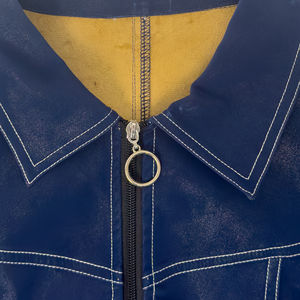 Chaqueta de cuero OEM para mujer hecha a medida, piel de vaca auténtica, estilo motocicleta, ropa de abrigo ajustada, precio directo de fábrica - Product Image 6