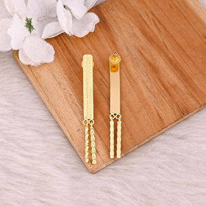 Wholesale 25 Pairs Lot Boho Jewelry Brass <b>Yellow</b> Gold Plated Wedding Gifts Stud Earrings Fashionable Bohemian Style Jewelry - Product Image 4