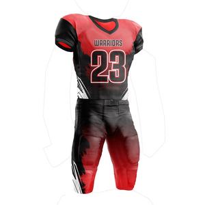 Uniforme de Fútbol Americano Personalizado Sublimado, Hecho 100% de Poliéster, Manga Corta, Impresión de Alta Calidad, Precio Razonable - Product Image 1